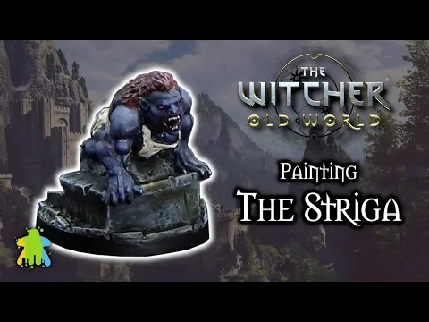 Painting the STRIGA from The Witcher: Old World