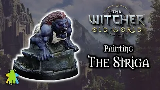 Painting the STRIGA from The Witcher: Old World