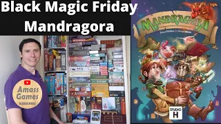 Mandragora (Black Magic Friday) preview #unboxing teaser trailer #amassgames #blackfriday #boardgame