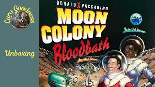 Moon Colony Bloodbath Board Game Unboxing