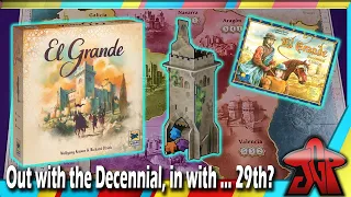 El Grande (2024) unboxing and Decennial Edition comparison
