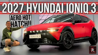 Veloster Reincarnation?! | 2027 Hyundai Ioniq 3 N-Line Detailed First Look