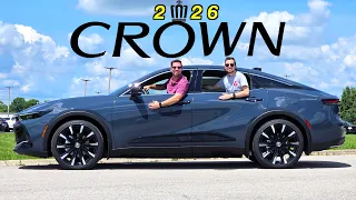 2026 Toyota Crown Platinum -- Does This Toyota BEAT the New Lexus ES?? (Anything New?)