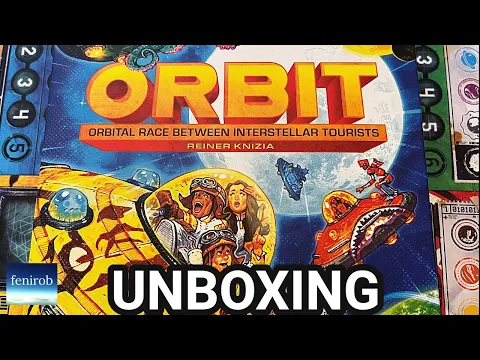 Orbit Board Game | Unboxing (No Talking)