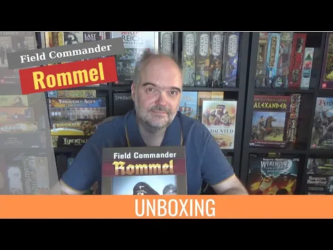 Field Commander Rommel, by DVG - Unboxing (Greek)