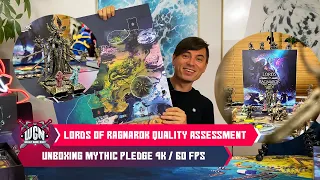 Lords of Ragnarok Quality Assessment & Unboxing the Mythic Pledge (4K/60FPS)