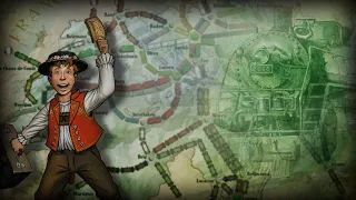 Ticket to Ride Board Game Atmosphere Music (Switzerland Theme with Ambient Sound)
