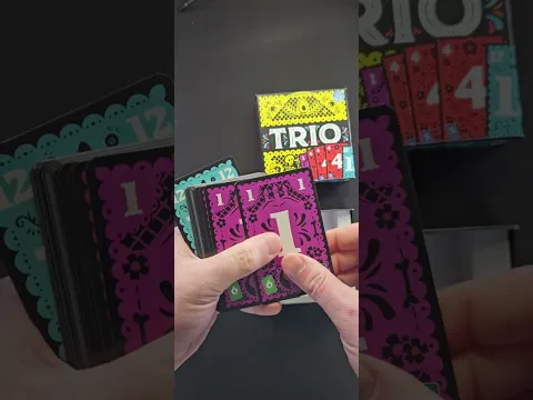Unboxing - Trio - Cocktail Games