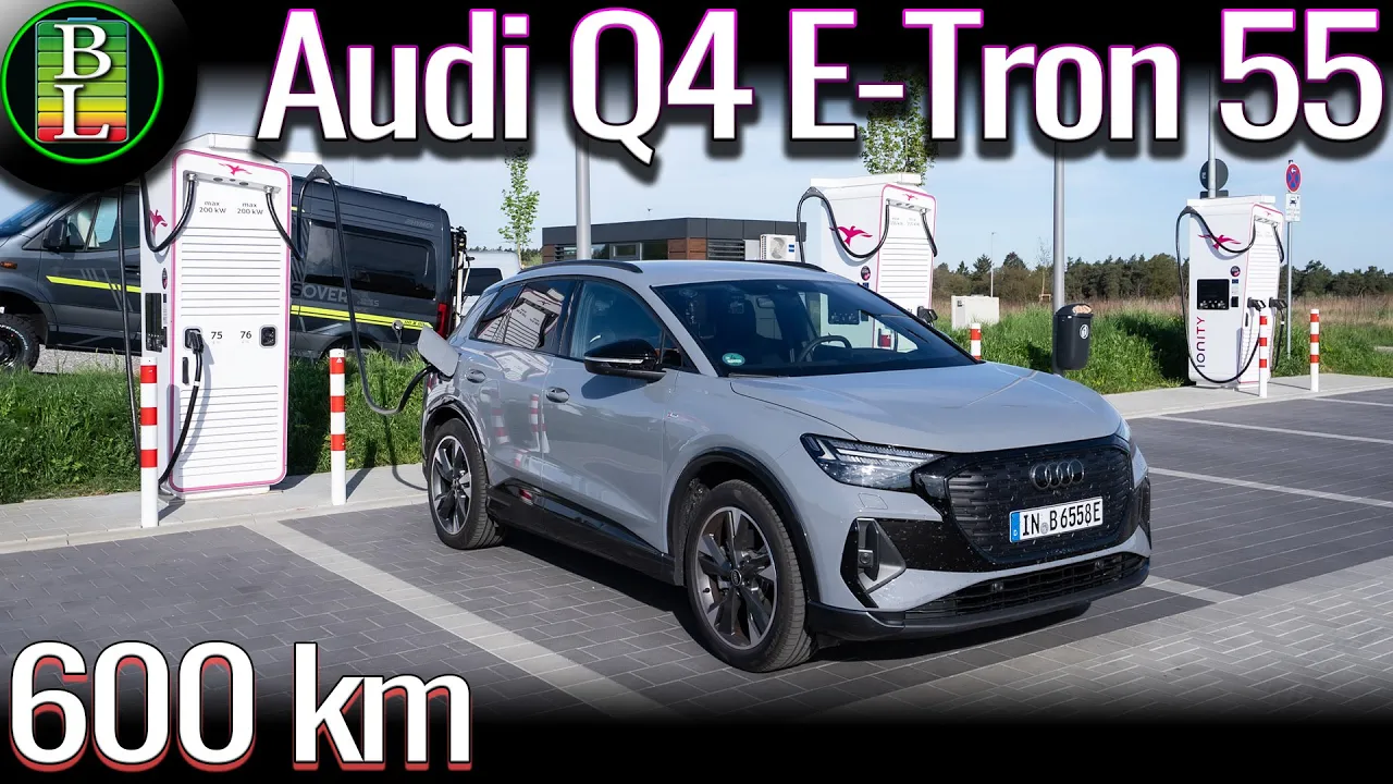 How is the Audi Q4 E-Tron 55 quattro on a long distance trip?