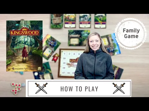 Kingswood | How to Play | Table Top Board Game | Family Board Game | Solo Board Game