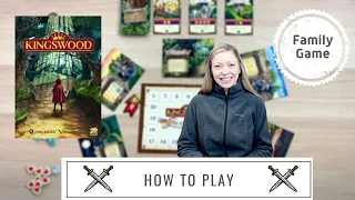 Kingswood | How to Play | Table Top Board Game | Family Board Game | Solo Board Game