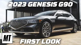 2023 Genesis G90 First Look | MotorTrend