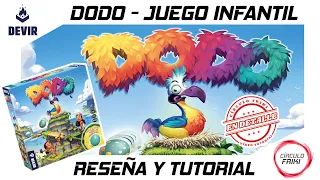 ⭕ DODO: 🐦🥚 Reseña y Cómo se juega / Tutorial en detalle 🥚🐦 Juego de mesa infantil - Devir