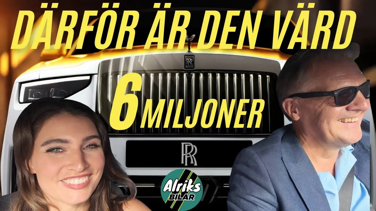 Nya Rolls-Royce Ghost är värd sina sex miljoner! Jag har med mig min dotter Thea på provkörningen.