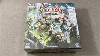The Discriminating Gamer: Zombicide: White Death unboxing with Ray