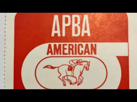 APBA Saddle Racing replay 1969 Garden State Park