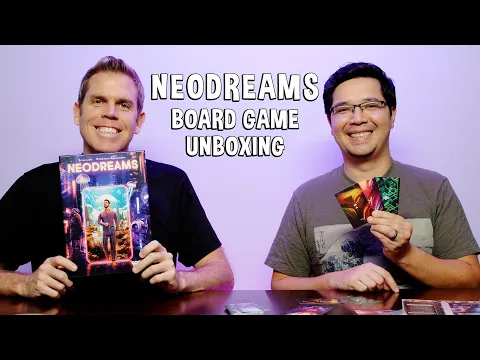 Unboxing Neodreams - Scifi Dream Making Board Game