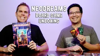 Unboxing Neodreams - Scifi Dream Making Board Game