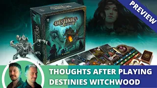 Destinies Witchwood: Prototype Preview. Quick thoughts after the first scenario.