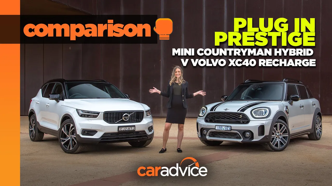 2021 Mini Countryman Hybrid v Volvo XC40 Recharge | Plug-in Hybrid Comparison | CarAdvice