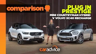 2021 Mini Countryman Hybrid v Volvo XC40 Recharge | Plug-in Hybrid Comparison | CarAdvice