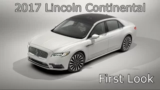 2017 Lincoln Continental: First Look | Detroit Auto Show 2016