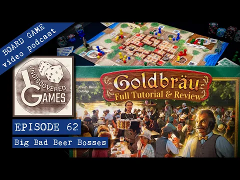 How to Play GOLDBRAU BOARD GAME Full Rules Tutorial & Review E62: Goldbräu by Franz-Benno Delonge