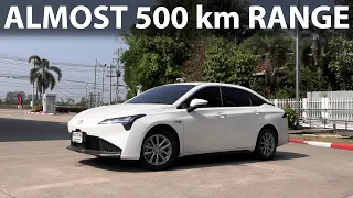 GAC Aion ES Sunday driving