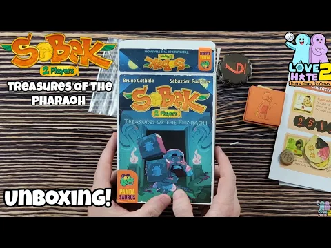 Sobek: 2 Players - Treasures of The Pharaoh Expansion | Pandasaurus Games