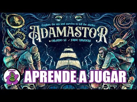 ADAMASTOR - Cómo se juega - TUTORIAL - Juego de Mesa - unna