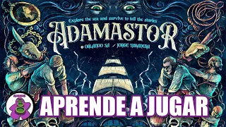 ADAMASTOR - Cómo se juega - TUTORIAL - Juego de Mesa - unna
