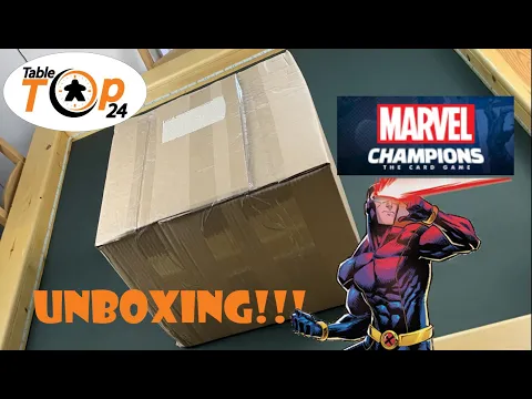 Marvel Champions Cyclops Unboxing