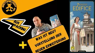 7 Wonders Edifice - Auspacking und Vorstellung der Erweiterung  - Brettspiel Teddy - Board Games