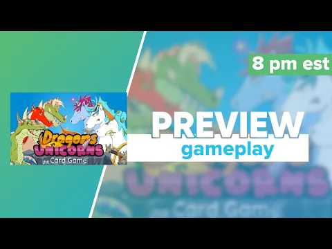 Dragons vs Unicorns Kickstarter Preview Gameplay & First Impressions