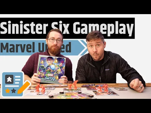 Marvel United: Return of the Sinister Six Playthrough - 4 Heroes, 6 Villain's, 1 Winner