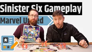 Marvel United: Return of the Sinister Six Playthrough - 4 Heroes, 6 Villain's, 1 Winner