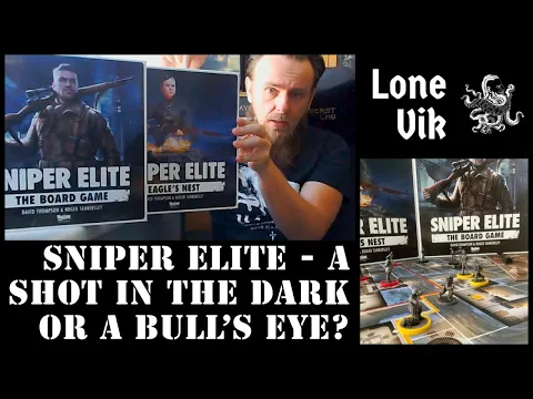 Sniper Elite Boardgame - A hidden movement take on a popular series