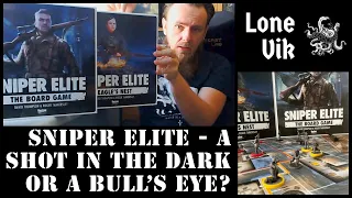 Sniper Elite Boardgame - A hidden movement take on a popular series