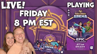 LIVE Playthrough - Disney Sorcerer's Arena with At the Ready