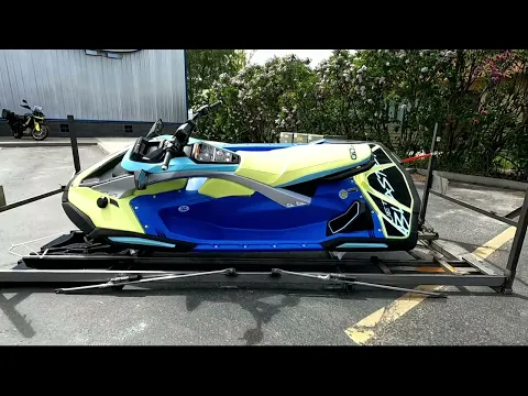 2026 Yamaha Jetblaster Pro 3-azure Blue/lunar Yellow Thumbnail alt