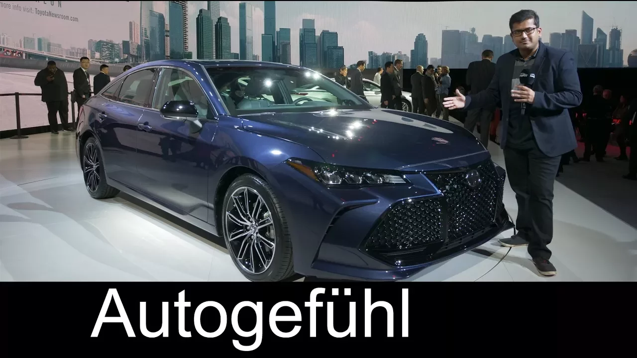All-new Toyota Avalon 2019 REVIEW - NAIAS 2018 - Autogefühl