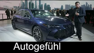 All-new Toyota Avalon 2019 REVIEW - NAIAS 2018 - Autogefühl