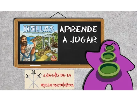 Hellas - Español - Reseña Juego de Mesa - Preparación y cómo se juega