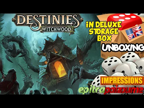 Destinies Witchwood & Deluxe Storage Box - Unboxing & Impressions (EN) by Epitrapaizoume