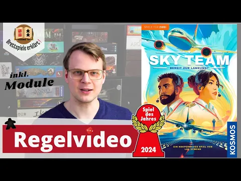 Sky Team erklärt: Meistere die Lüfte mit diesen Spielregeln! [Regelerklärung - Aufbau - Anleitung]
