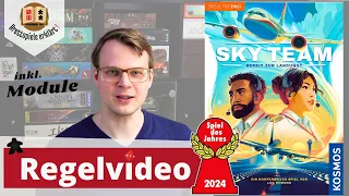 Sky Team erklärt: Meistere die Lüfte mit diesen Spielregeln! [Regelerklärung - Aufbau - Anleitung]