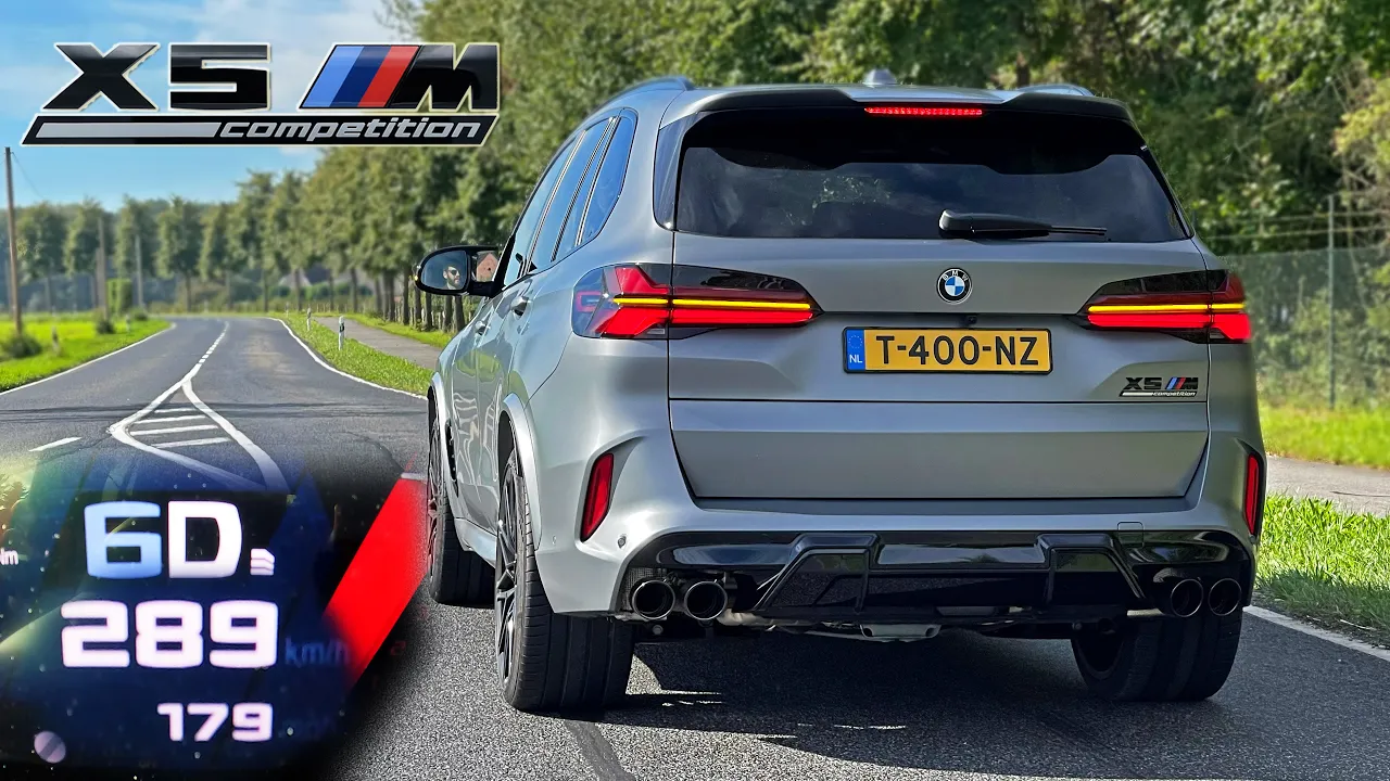 2024 BMW X5M Competition 625HP | 0-100 100-200 TOP SPEED POV & SOUND