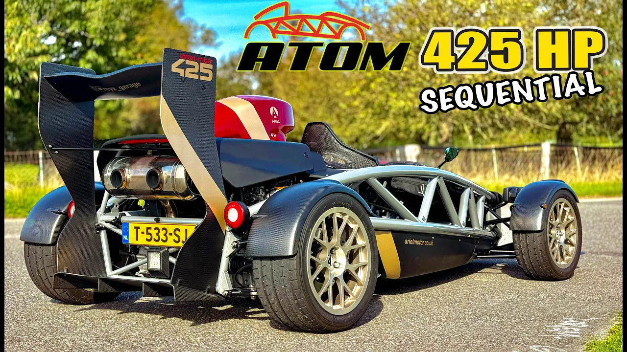 TUNED ARIEL ATOM 4 is MENTAL! // REVIEW on AUTOBAHN