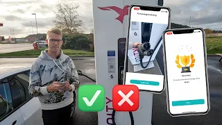 Betygsätt snabbladdare och få gratis laddning med &Charge