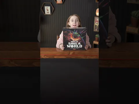 ‘How to Save a World’ unboxing by my new 8-year-old co-host, Avra! #BoardGame #Unboxing #KidUnboxing